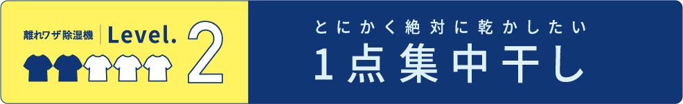 1点集中干し