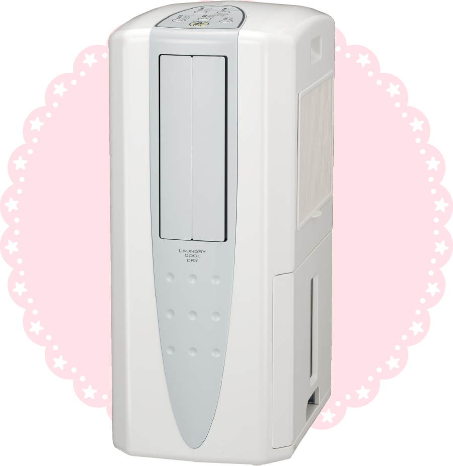 冷風・衣類乾燥除湿機 どこでもクーラー