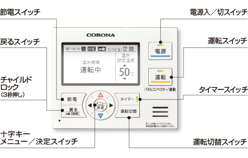 メインリモコン