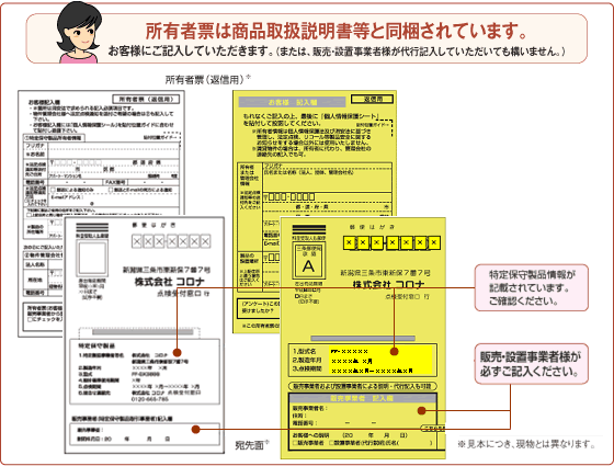 製品 特定 保守