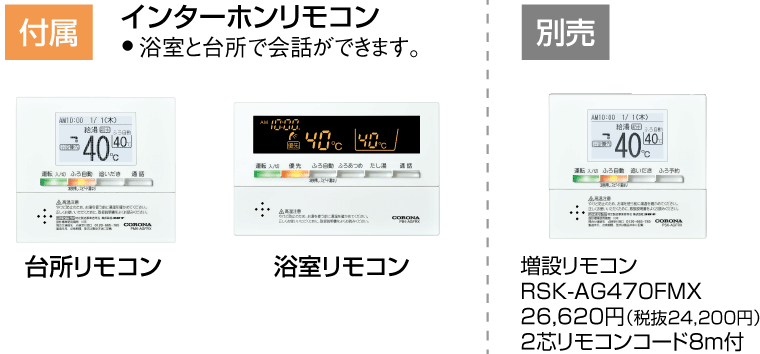 インターホンリモコン