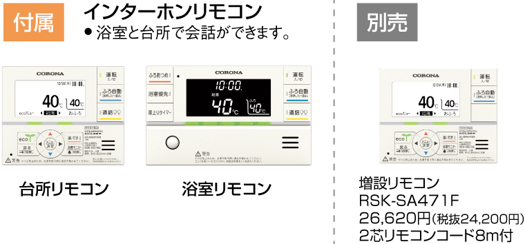 インターホンリモコン