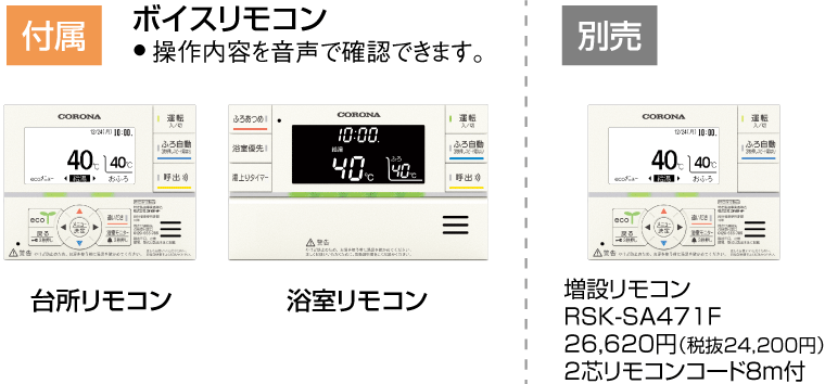 ボイスリモコン