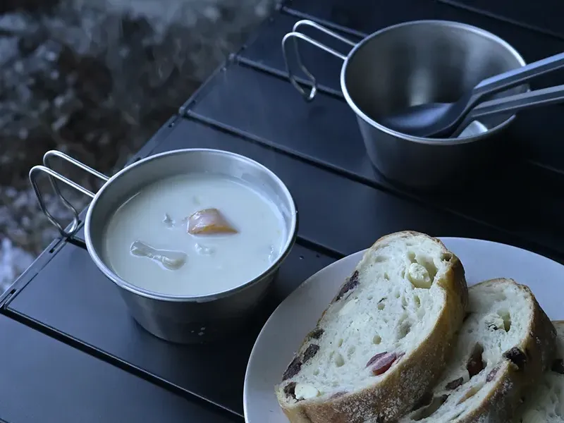 シチューとパン