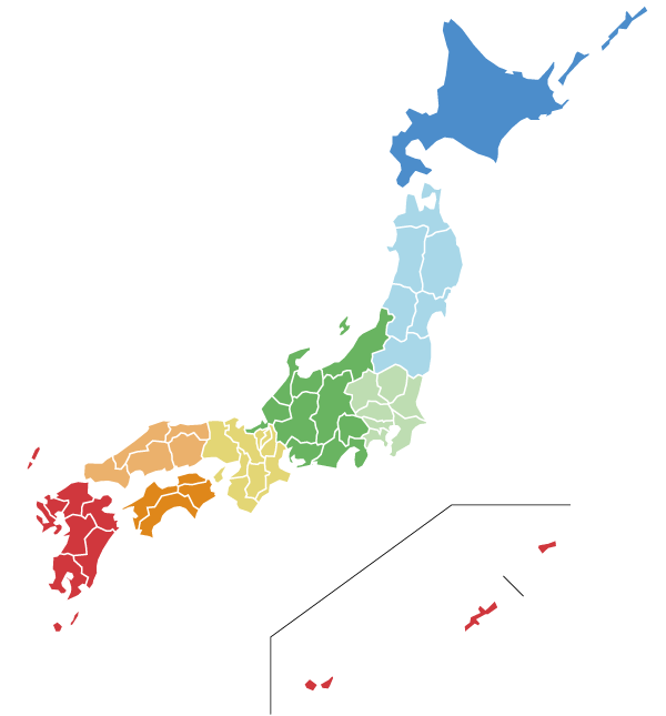 日本地図